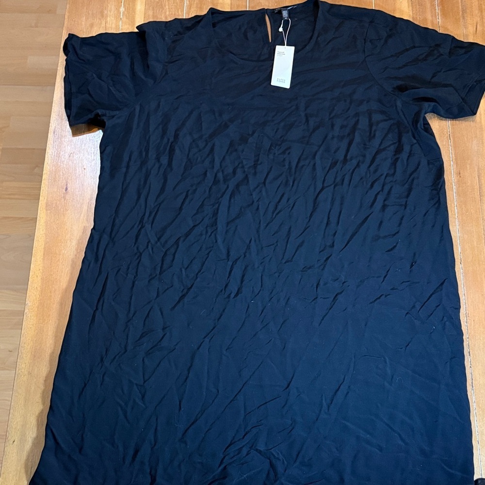 Eileen Fisher Black Short Sleeve Dress Women’s Size 3x